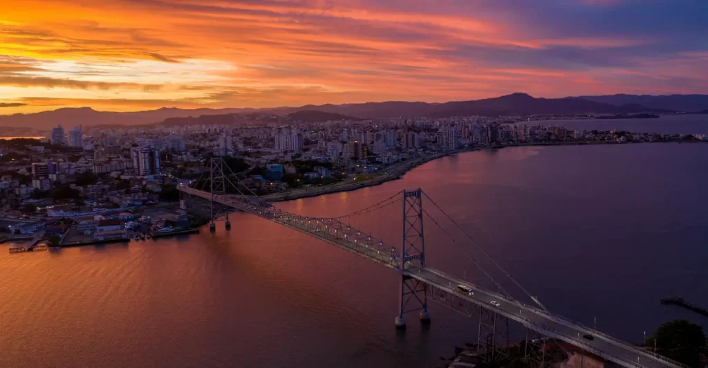 paisagens surreais e vida tranquila